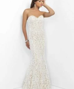 Blush By Alexia Designs - 11110 Laced Sweetheart Trumpet Dress 8 Blush By Alexia Designs - 11110 Laced Sweetheart Trumpet Dress