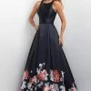 Formal Gowns Blush By Alexia Designs - 11136 Sleeveless Mikado Floral Detail Gown 1 Formal Gowns Blush By Alexia Designs - 11136 Sleeveless Mikado Floral Detail Gown