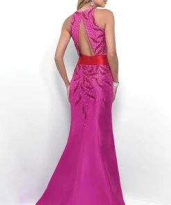 Blush By Alexia Designs - 11319 Jewel Toned Jewel Mikado Trumpet Gown 8 Blush By Alexia Designs - 11319 Jewel Toned Jewel Mikado Trumpet Gown