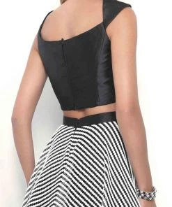 Blush By Alexia Designs - 11336 Straight-Across Two-Piece Mikado Gown 10 Blush By Alexia Designs - 11336 Straight-Across Two-Piece Mikado Gown