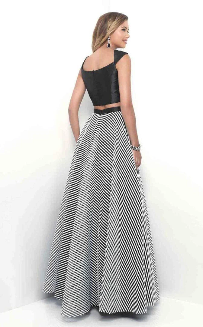 Blush By Alexia Designs - 11336 Straight-Across Two-Piece Mikado Gown 4 Blush By Alexia Designs - 11336 Straight-Across Two-Piece Mikado Gown