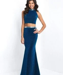 Formal Gowns Blush By Alexia Designs - 11529 Two Piece Fitted Evening Dress