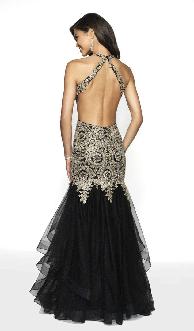 Blush By Alexia Designs - 11749 Metallic Lace Tulle Mermaid Dress 4 Blush By Alexia Designs - 11749 Metallic Lace Tulle Mermaid Dress