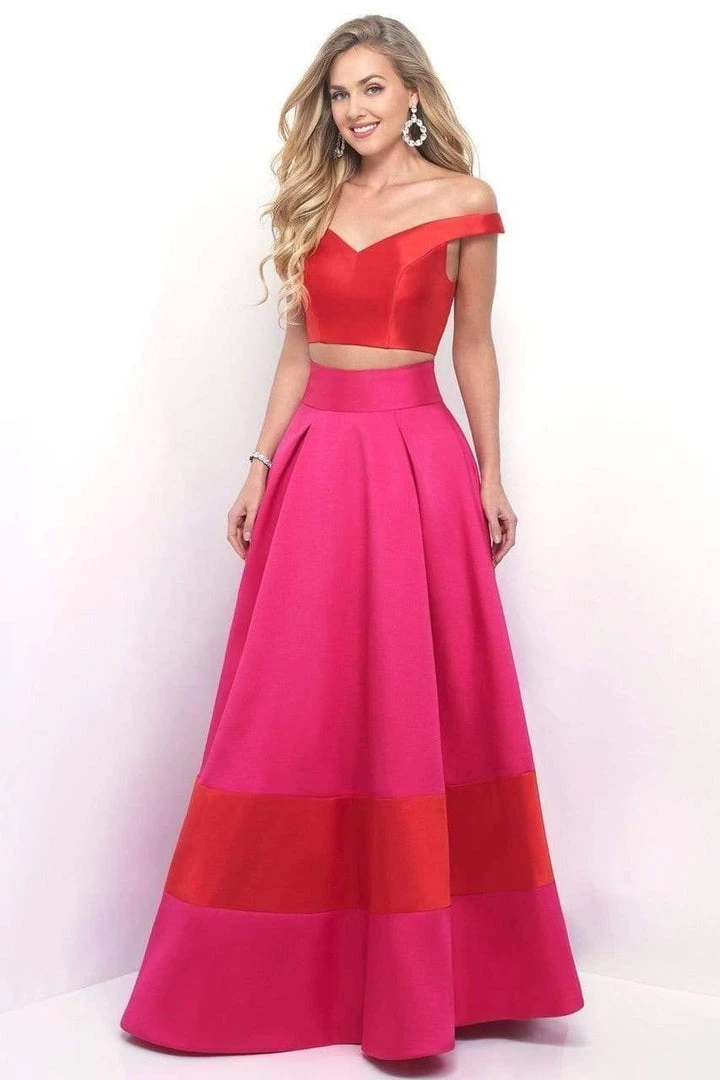 Formal Gowns Blush By Alexia Designs - 5620 Vibrant Off-Shoulder Sleek A-Line Gown 3 Formal Gowns Blush By Alexia Designs - 5620 Vibrant Off-Shoulder Sleek A-Line Gown