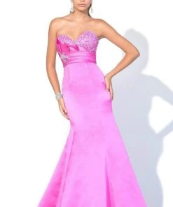 Blush By Alexia Designs - 9304 Beaded Sweetheart Satin Trumpet Gown Formal Gowns 7 Blush By Alexia Designs - 9304 Beaded Sweetheart Satin Trumpet Gown Formal Gowns