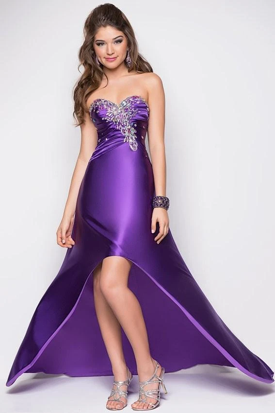 Blush By Alexia Designs - 9592 Strapless Pleated Long Gown Formal Gowns 3 Blush By Alexia Designs - 9592 Strapless Pleated Long Gown Formal Gowns