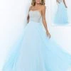 Blush By Alexia Designs - Bejeweled Sweetheart Chiffon Gown X207 2 Blush By Alexia Designs - Bejeweled Sweetheart Chiffon Gown X207
