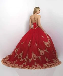 Formal Gowns Blush By Alexia Designs - Embroidered Sweetheart Ballgown Q176