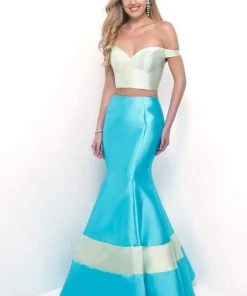 Blush By Alexia Designs - Off The Shoulder Mikado Mermaid Dress 11313 Formal Gowns