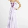 Formal Gowns Blush By Alexia Designs - P001 Bejeweled Chiffon Evening Gown 2 Formal Gowns Blush By Alexia Designs - P001 Bejeweled Chiffon Evening Gown