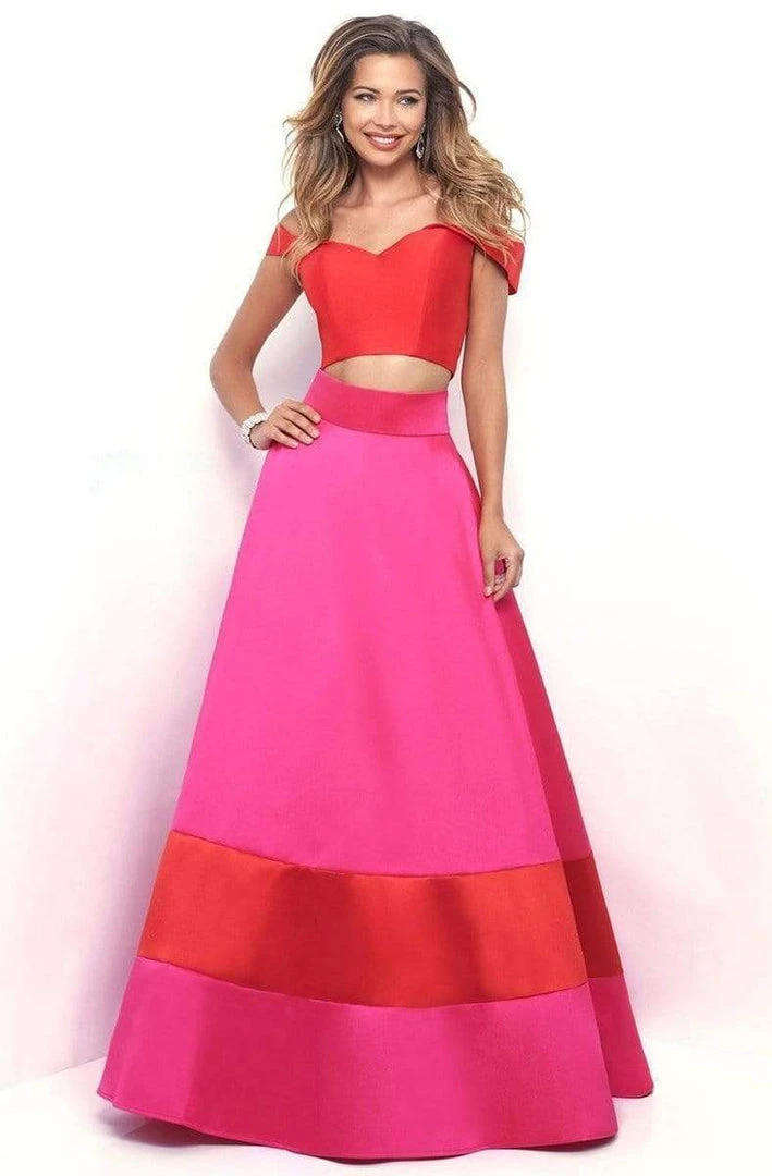 Blush By Alexia Designs - Two Piece Off Shoulder Ballgown 5623 Formal Gowns 4 Blush By Alexia Designs - Two Piece Off Shoulder Ballgown 5623 Formal Gowns