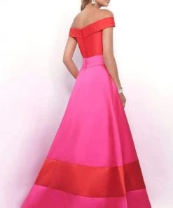 Blush By Alexia Designs - Two Piece Off Shoulder Ballgown 5623 Formal Gowns 8 Blush By Alexia Designs - Two Piece Off Shoulder Ballgown 5623 Formal Gowns