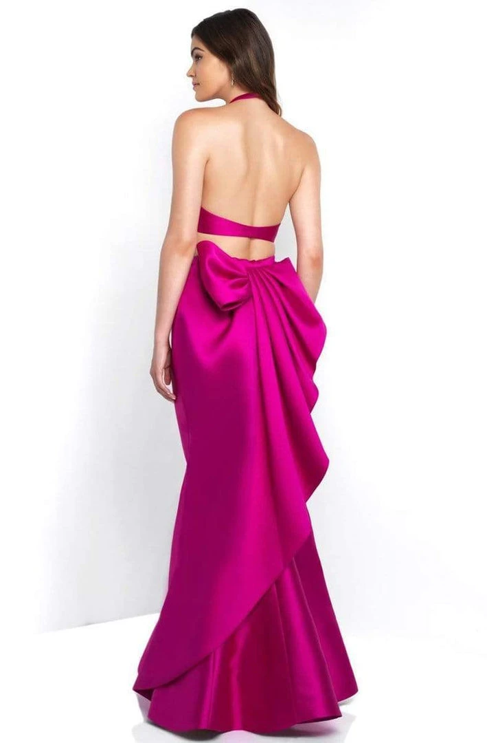 Blush By Alexia Designs Blush - C1078 Halter Neck Two-Piece Mikado Mermaid Gown 4 Blush By Alexia Designs Blush - C1078 Halter Neck Two-Piece Mikado Mermaid Gown