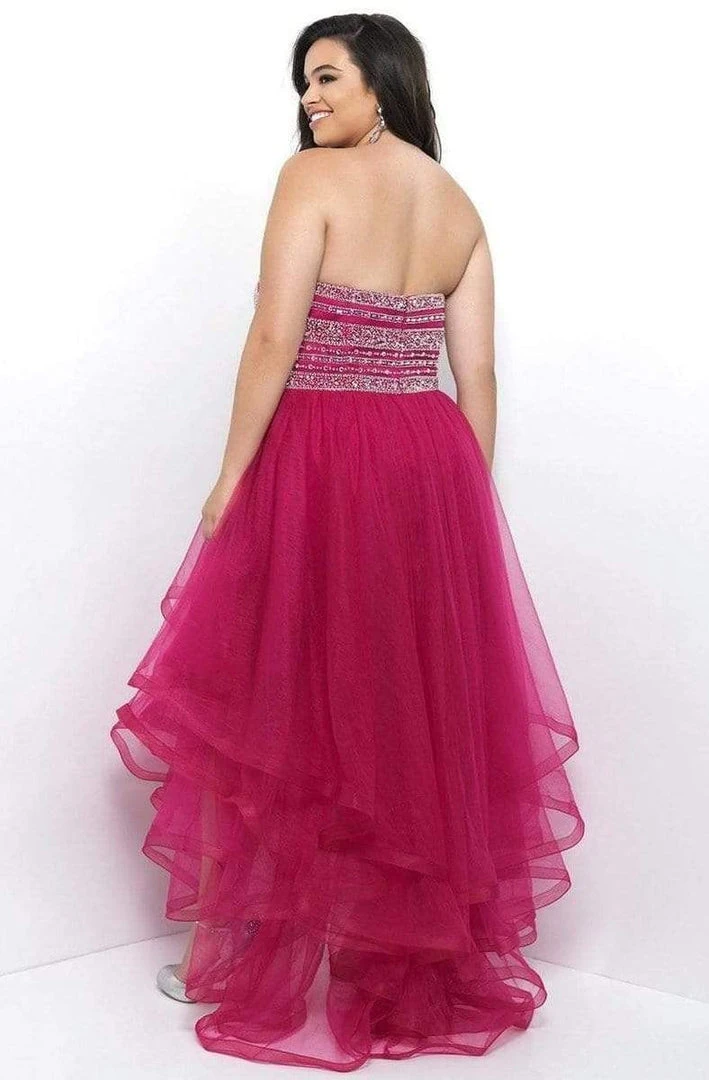Blush By Alexia Designs Formal Gowns Blush Too - Beaded Layered Long Dress 11271W 4 Blush By Alexia Designs Formal Gowns Blush Too - Beaded Layered Long Dress 11271W