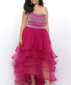 Blush By Alexia Designs Formal Gowns Blush Too - Beaded Layered Long Dress 11271W