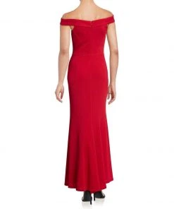 Cachet - 57824 Off Shoulder Jersey Long Dress 5 Cachet - 57824 Off Shoulder Jersey Long Dress