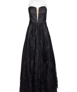 Cachet - 59190Q Plunging Sweetheart Glitter A-Line Gown 7 Cachet - 59190Q Plunging Sweetheart Glitter A-Line Gown