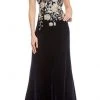 Formal Gowns Cachet - 59820 Gilt Floral Embroidered Illusion Halter Gown 1 Formal Gowns Cachet - 59820 Gilt Floral Embroidered Illusion Halter Gown