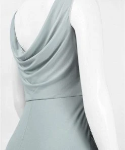 Cachet - Cowl Back Jersey Dress 57023 Formal Gowns 9 Cachet - Cowl Back Jersey Dress 57023 Formal Gowns