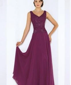 Cameron Blake By Mon Cheri Cameron Blake - 116654 Embellished Chiffon A-line Dress - 1 Pc Dark Raspberry In Size 8 Available Formal Gowns 9 Cameron Blake By Mon Cheri Cameron Blake - 116654 Embellished Chiffon A-line Dress - 1 Pc Dark Raspberry In Size 8 Available Formal Gowns