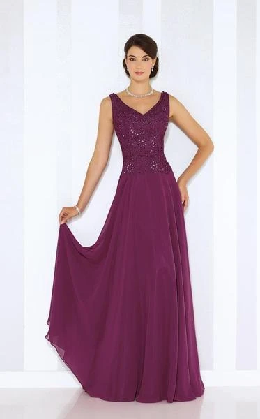 Cameron Blake By Mon Cheri Cameron Blake - 116654 Embellished Chiffon A-line Dress - 1 Pc Dark Raspberry In Size 8 Available Formal Gowns 5 Cameron Blake By Mon Cheri Cameron Blake - 116654 Embellished Chiffon A-line Dress - 1 Pc Dark Raspberry In Size 8 Available Formal Gowns