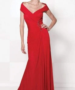 Cameron Blake By Mon Cheri - 114670 Long Dress In Periwinkle Formal Gowns