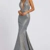 Formal Gowns Cassandra Stone - 30603A Strappy Plunging V Neck Trumpet Gown 1 Formal Gowns Cassandra Stone - 30603A Strappy Plunging V Neck Trumpet Gown