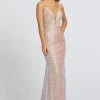 Formal Gowns Cassandra Stone - 77754A Shimmering Sequined Long Sheath Dress 2 Formal Gowns Cassandra Stone - 77754A Shimmering Sequined Long Sheath Dress
