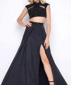 Cassandra Stone - Two Piece Cap Gown Style 76968A Formal Gowns
