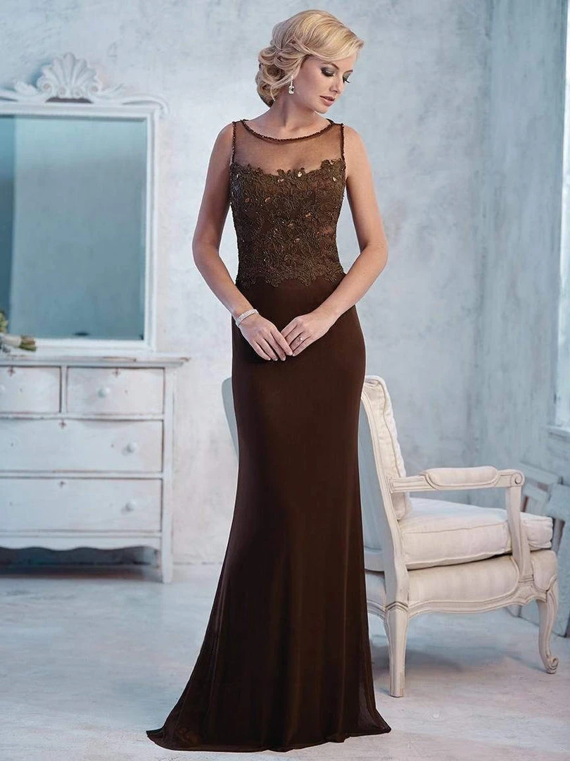Christina Wu Elegance - 17766 Sleeveless Illusion Neckline Gown Formal Gowns 3 Christina Wu Elegance - 17766 Sleeveless Illusion Neckline Gown Formal Gowns