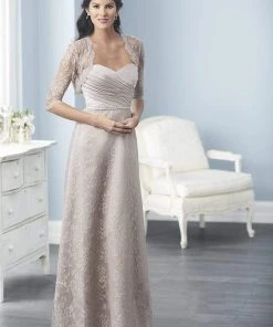 Formal Gowns Christina Wu Elegance - 17834 Sweetheart Gown With Lace Bolero Jacket