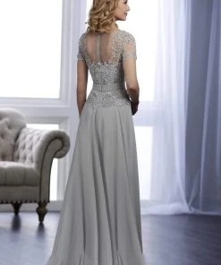 Christina Wu Elegance - 17849 Beaded Lace Illusion Bateau Gown 6 Christina Wu Elegance - 17849 Beaded Lace Illusion Bateau Gown