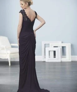 Formal Gowns Christina Wu Elegance - 20231 Lace Bateau Neck Jersey Sheath Dress 5 Formal Gowns Christina Wu Elegance - 20231 Lace Bateau Neck Jersey Sheath Dress