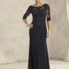 Christina Wu Elegance Beaded Lace Illusion Bateau Dress 17819 - 1 Pc Sand In Size 6 Available 1 Christina Wu Elegance Beaded Lace Illusion Bateau Dress 17819 - 1 Pc Sand In Size 6 Available