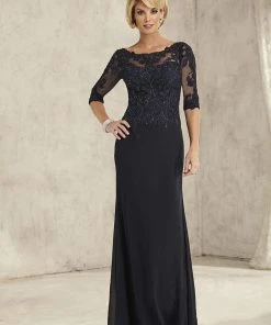 Christina Wu Elegance Beaded Lace Illusion Bateau Dress 17819 - 1 Pc Sand In Size 6 Available