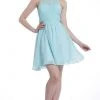 Cocktail Dresses Cinderella Divine - 1470 Halter Neck A-line Cocktail Dress