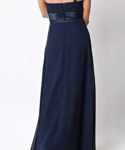 Cinderella Divine - 1491 Floral Applique Sweetheart Long Dress