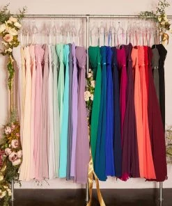 Cinderella Divine - 7455 Strapless Knotted Bodice Chiffon A-Line Dress 15 Cinderella Divine - 7455 Strapless Knotted Bodice Chiffon A-Line Dress