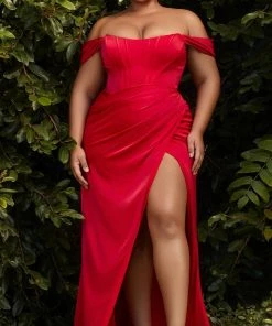 Cinderella Divine 7484 - Draped Corset Prom Dress 17 Cinderella Divine 7484 - Draped Corset Prom Dress