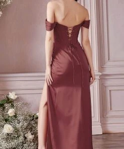 Cinderella Divine 7484 - Draped Corset Prom Dress 19 Cinderella Divine 7484 - Draped Corset Prom Dress