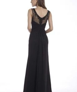 Cinderella Divine - 954 Beaded Lace Gathered Dress