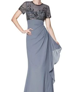 Cinderella Divine - J0295 Vine Embroidered Jewel Dress Mother Of The Bride 7 Cinderella Divine - J0295 Vine Embroidered Jewel Dress Mother Of The Bride