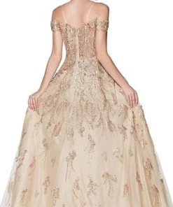 Cinderella Divine - KV1034 Beaded Lace Sweetheart Ballgown Formal Gowns 9 Cinderella Divine - KV1034 Beaded Lace Sweetheart Ballgown Formal Gowns