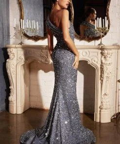 Cinderella Divine - Sequin Mermaid Prom Dress CD980 - 1 PC Midnight In Size 8 Available 13 Cinderella Divine - Sequin Mermaid Prom Dress CD980 - 1 PC Midnight In Size 8 Available