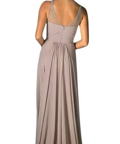 Formal Gowns Cinderella Divine - Strapless Crisscrossed Bodice A-Line Long Formal Gown 9 Formal Gowns Cinderella Divine - Strapless Crisscrossed Bodice A-Line Long Formal Gown
