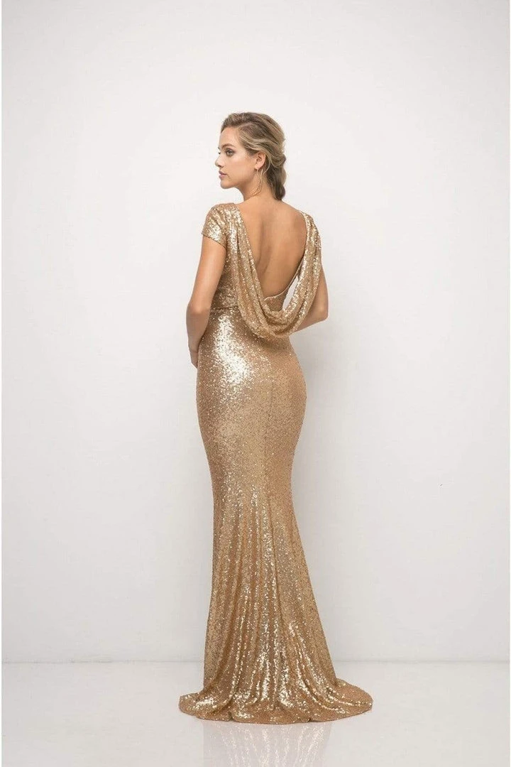 Cinderella Divine - UV003 Allover Sequin Gown Back Mermaid Gown Formal Gowns 10 Cinderella Divine - UV003 Allover Sequin Gown Back Mermaid Gown Formal Gowns