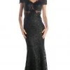 Formal Gowns Cinderella Divine - V-neck Lace Evening Dress 2 Formal Gowns Cinderella Divine - V-neck Lace Evening Dress