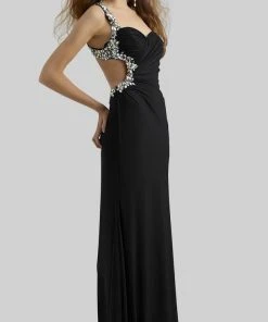 Clarisse - 2364 Bejeweled Sweetheart Dress