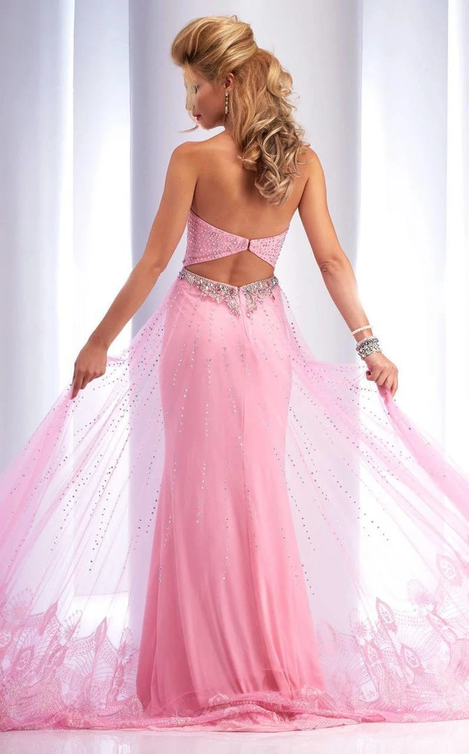 Clarisse - 2734 Bedazzled Sweetheart Dress 4 Clarisse - 2734 Bedazzled Sweetheart Dress