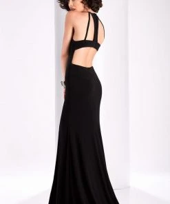 Formal Gowns Clarisse - 3106 Keyhole Cutout Halter Gown 11 Formal Gowns Clarisse - 3106 Keyhole Cutout Halter Gown